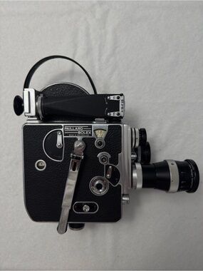 Paillard Bolex H16-F25 Movie Camera, Functioning Motor, With Case, Octameter